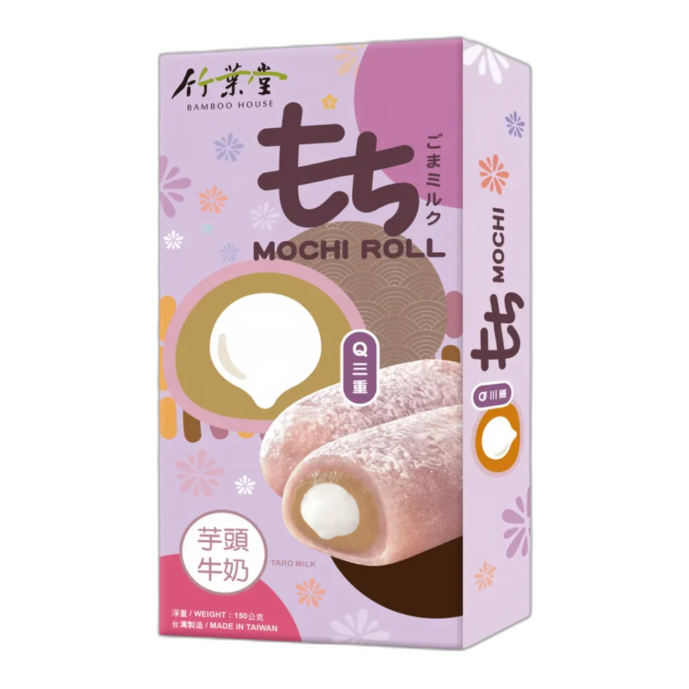 BAMBOEHUIS Mochi Rol Taromelk 150G