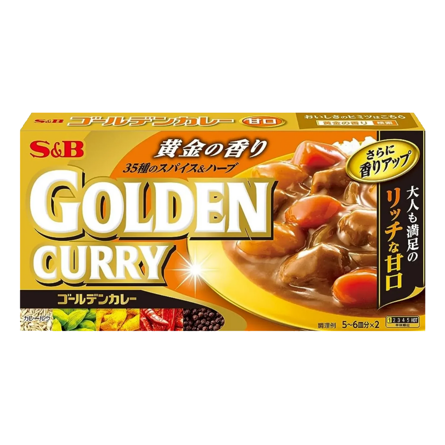 S&B Gouden Curry Zoet 198G