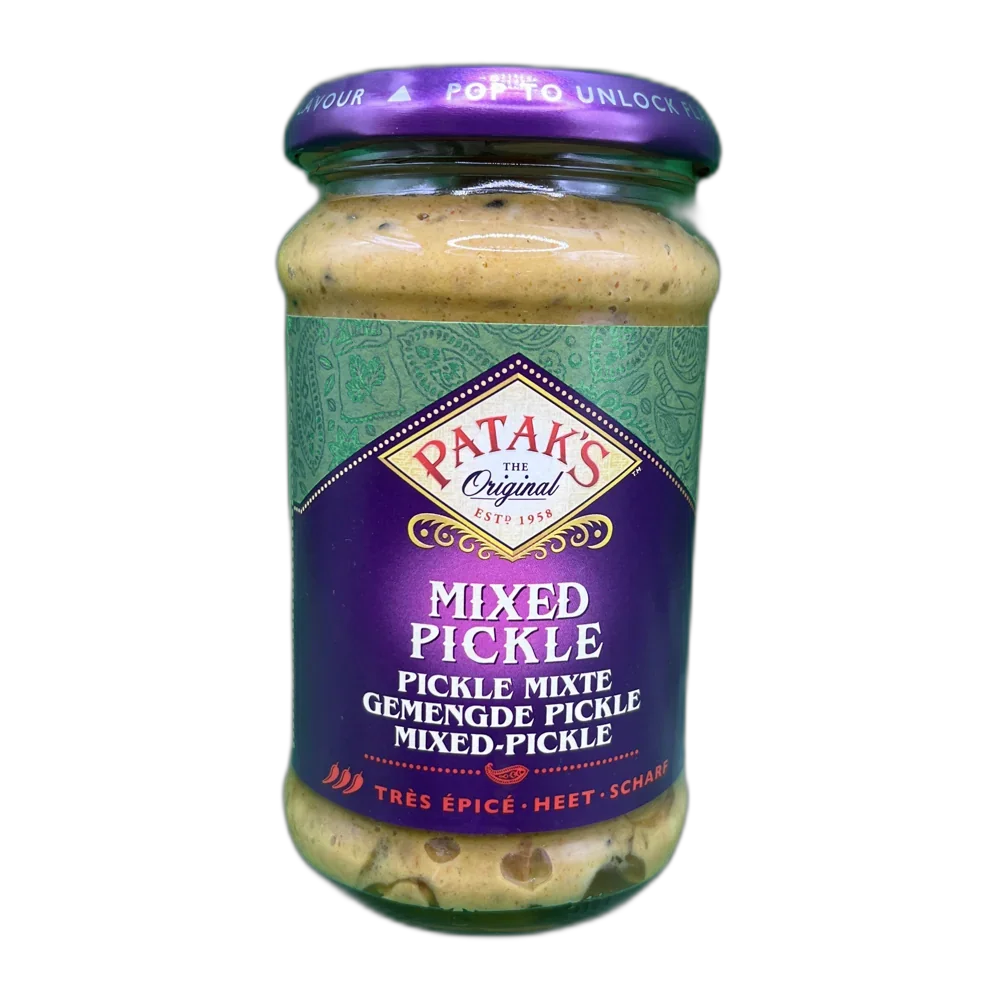 PATAK'S Gemengde Pickles Groenten Ingelegd Heet 283G