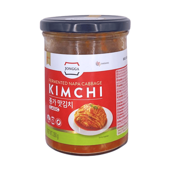 JONGGA Mat Kimchi in glas geslepen 350G