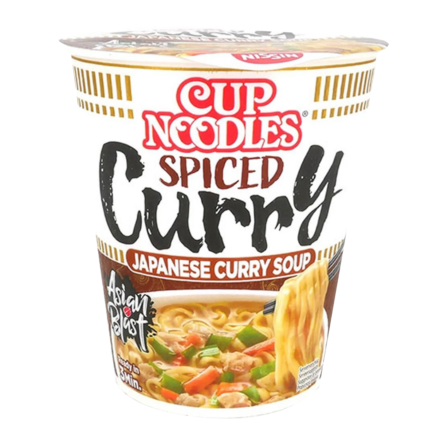 NISSIN Cup Noodle Japanese Curry 67G