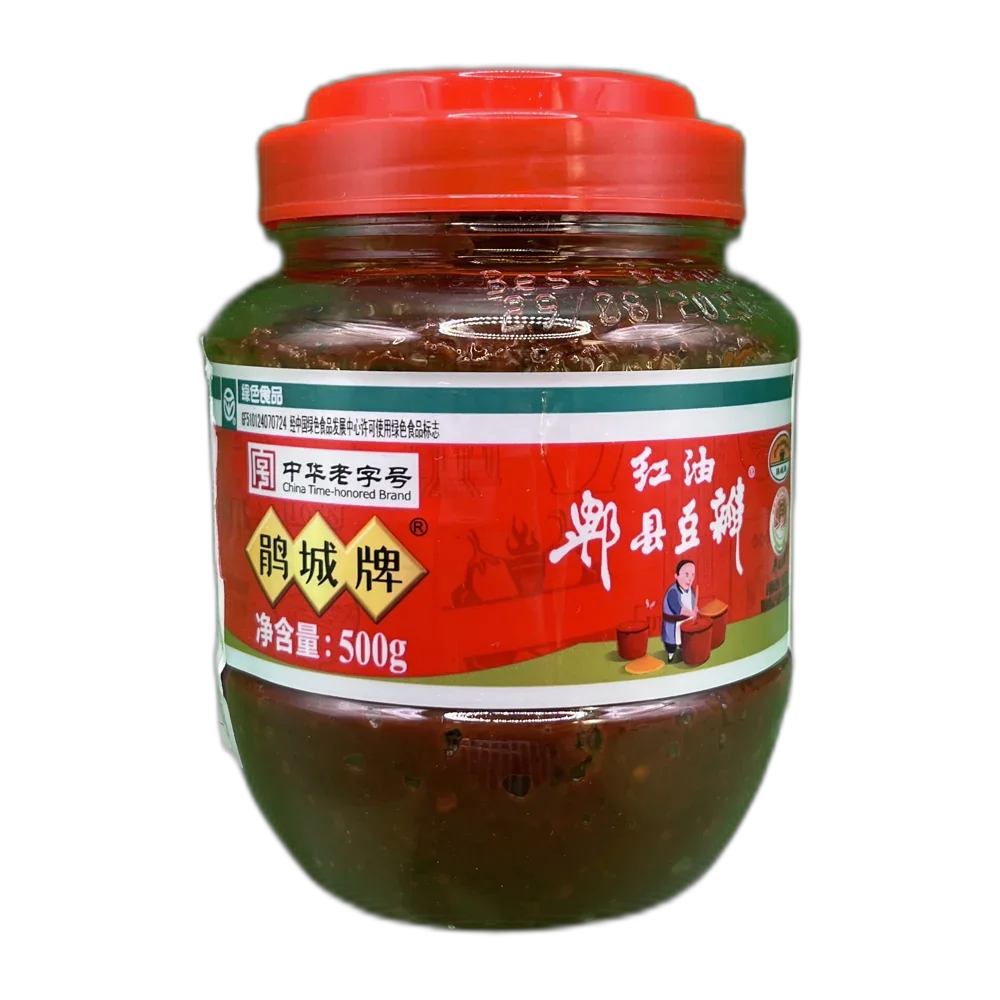 JC Hong You Douban 500G tuinbonensaus met chili