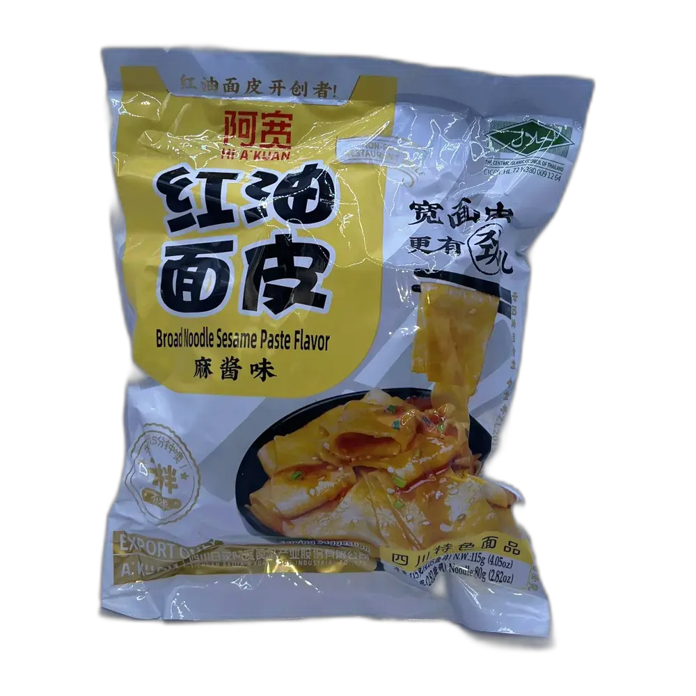 BAIJIA Brede Noedels Sesampasta Smaak 115G