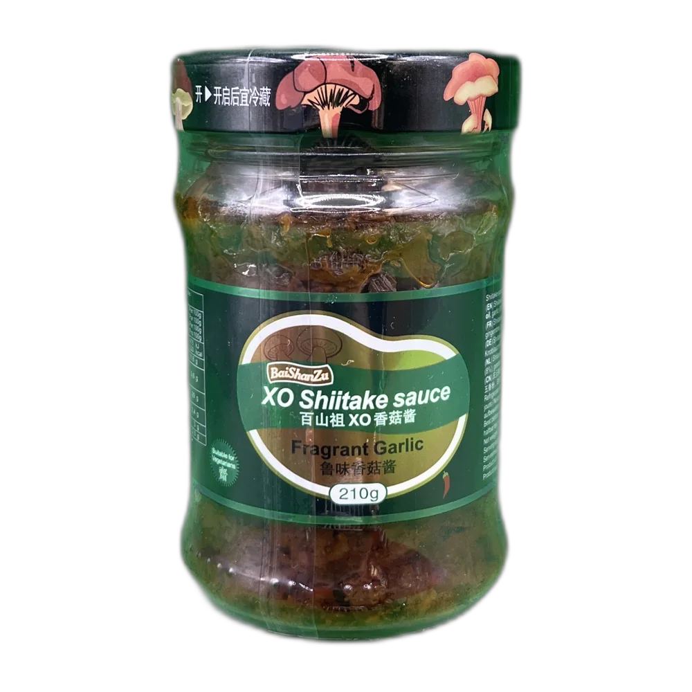 BAISHANZU X.O. Shiitake Geurige Knoflook 210G