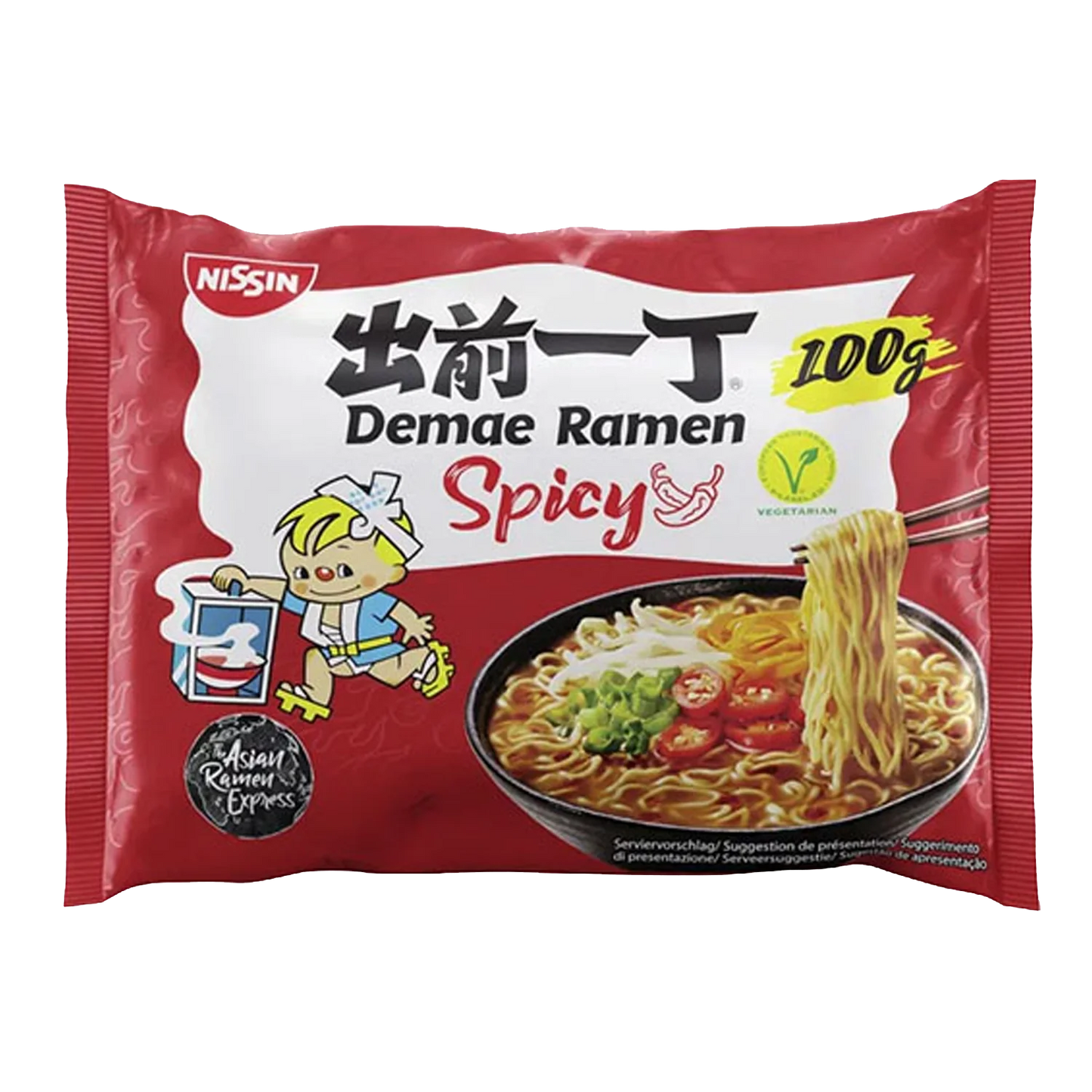 NISSIN Demae Ramen Pittige Smaak 100G
