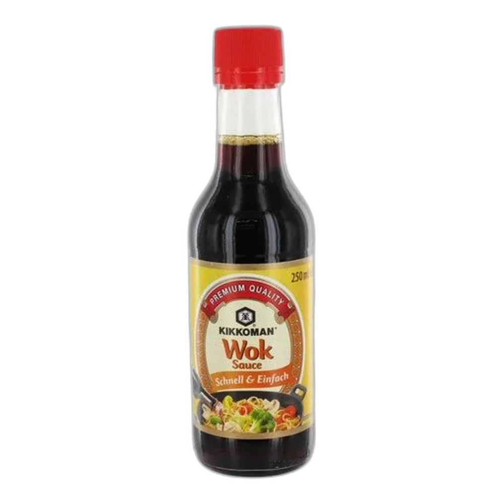 KIKKOMAN woksaus – roerbaksaus voor Aziatische wokgerechten | 250 ml