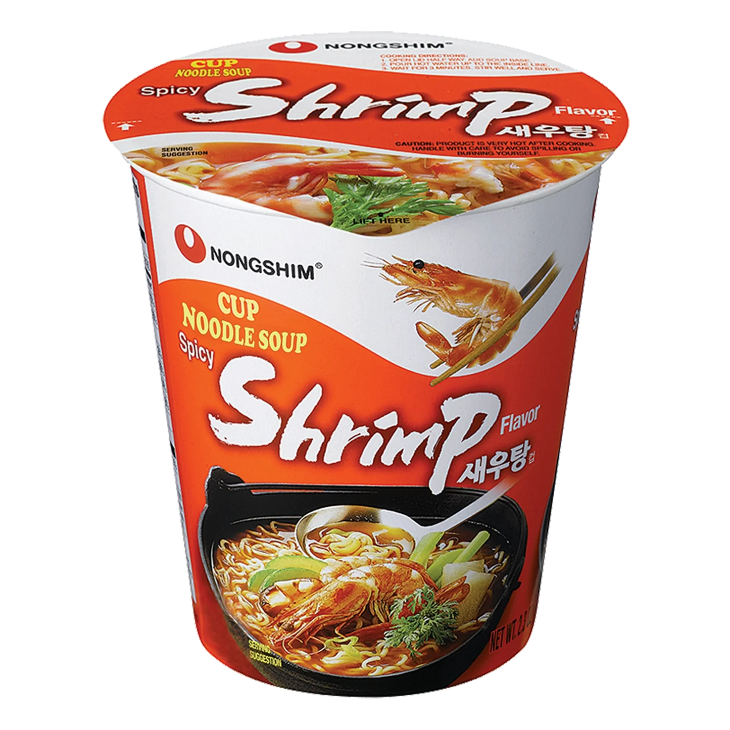NONGSHIM Instant Noedels Garnalen Cup 67G