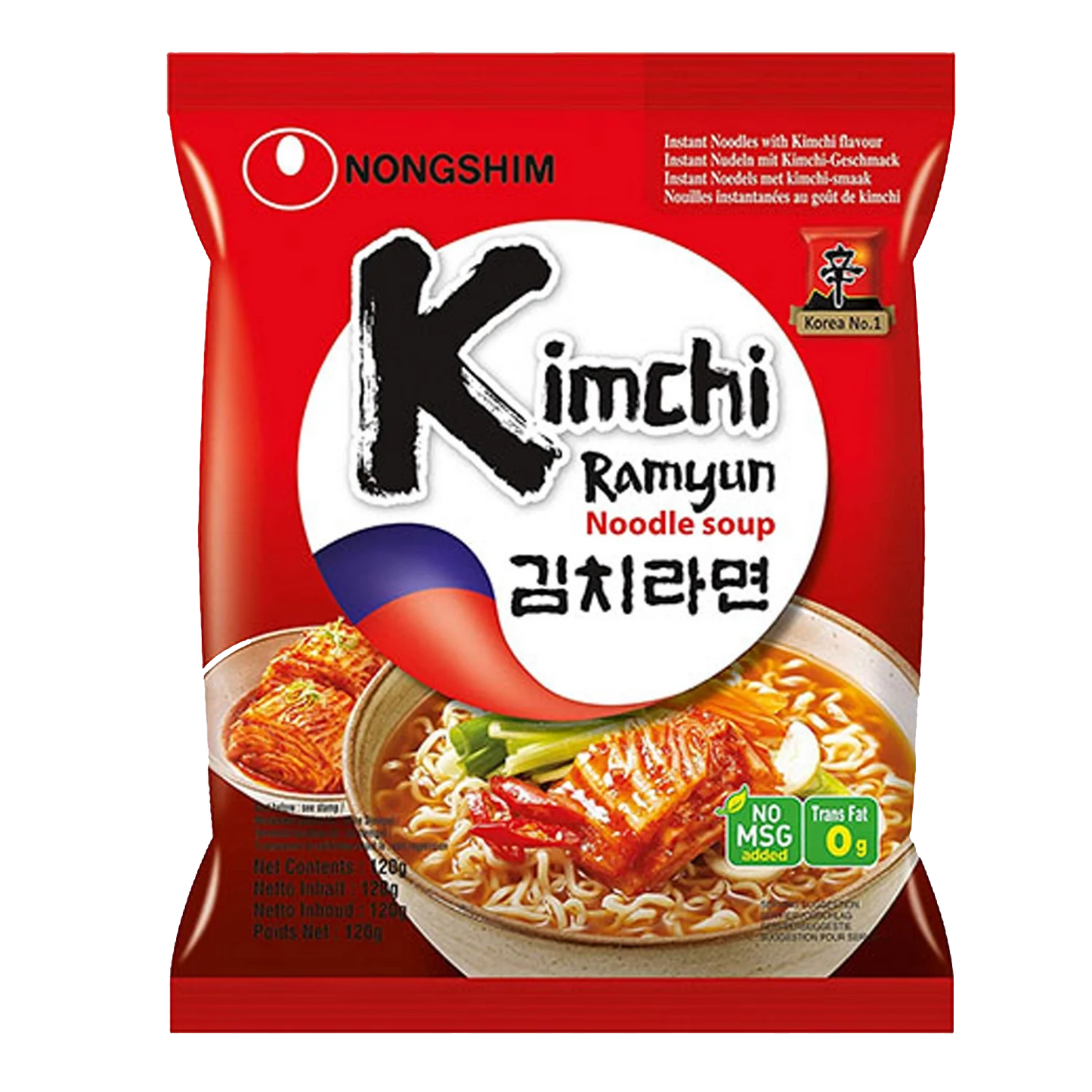 NONGSHIM Instantnoedels Shin Kimchi Ramyun 120G