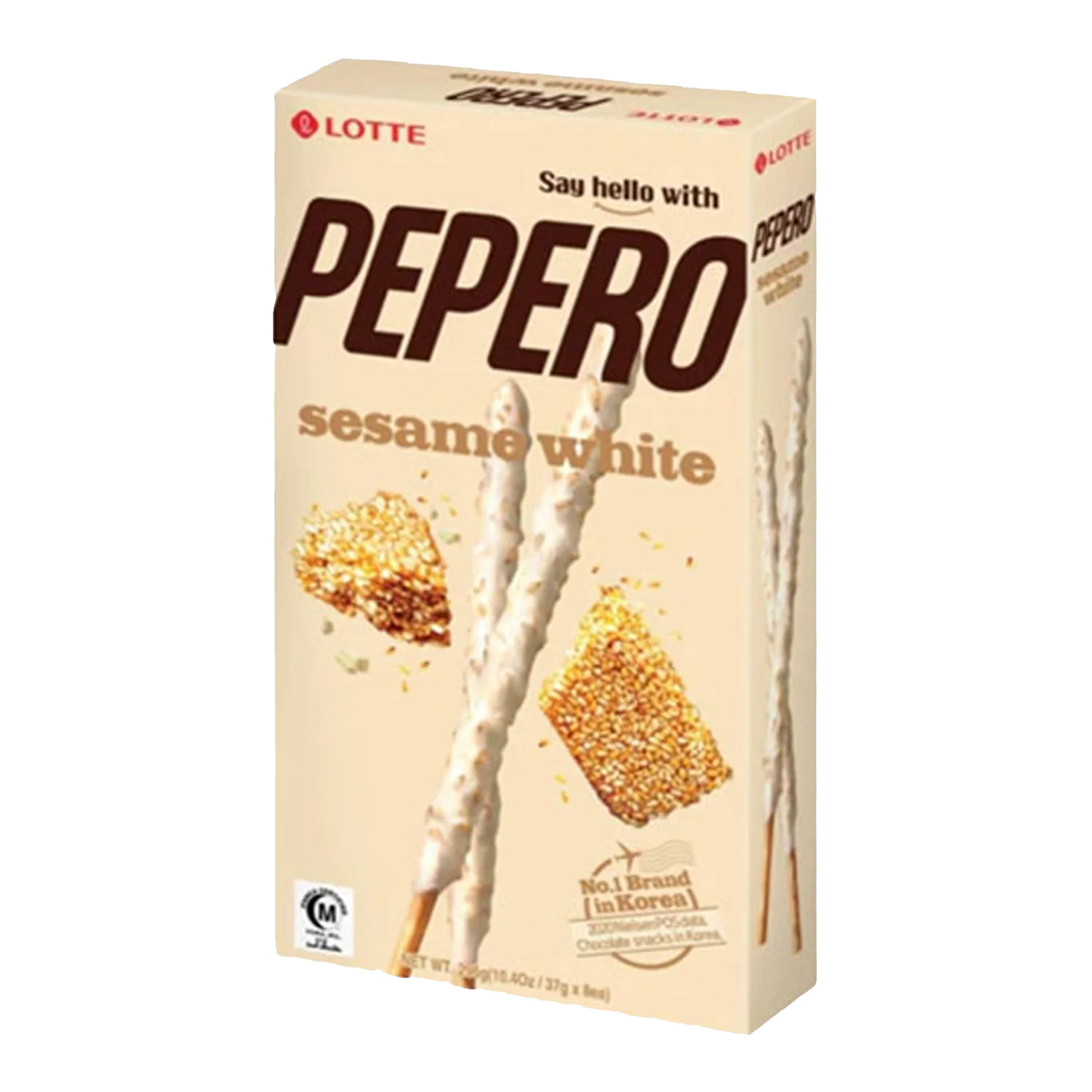 PEPERO Koekjesstick Sesam Wit 37G
