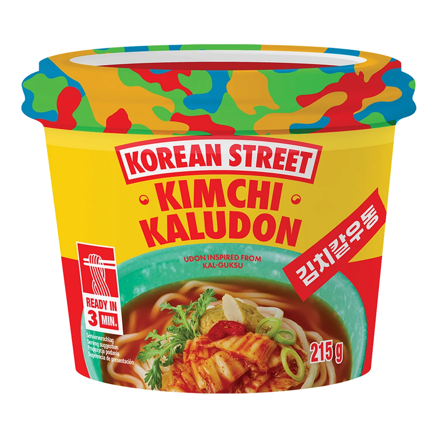 KOREAN STREET Inst. 215G Nudeln Kaludon Kimchi