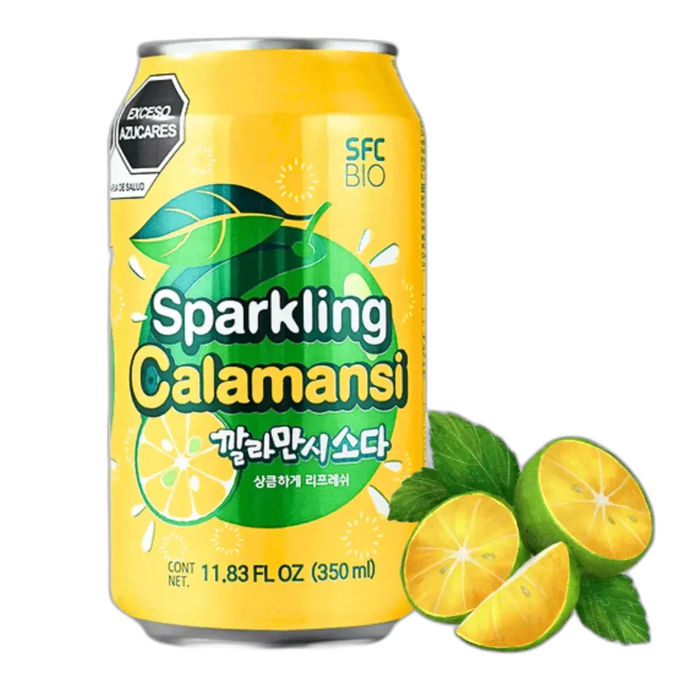 SFC Organic Calamansi Soda – Sprankelende frisdrank uit Korea
