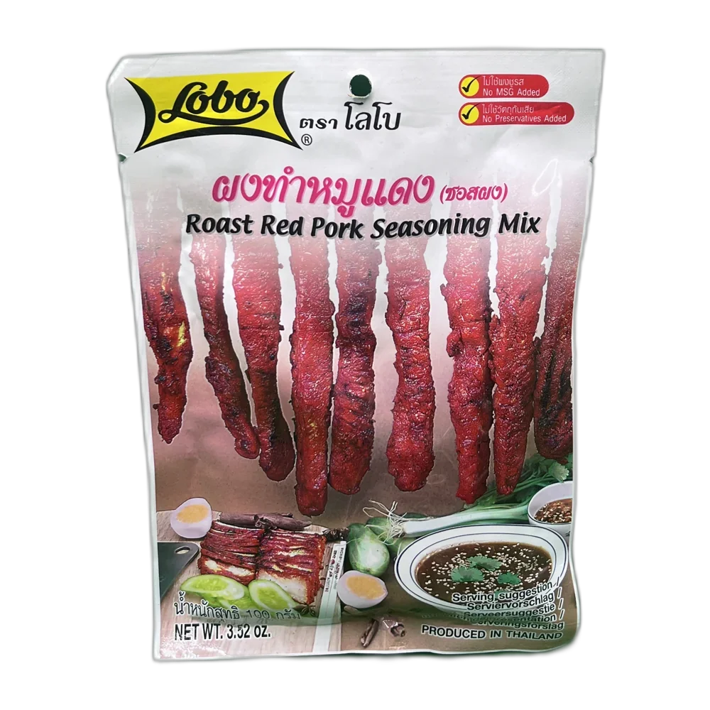 LOBO kruidenpasta zakje 100G varkensger. rood