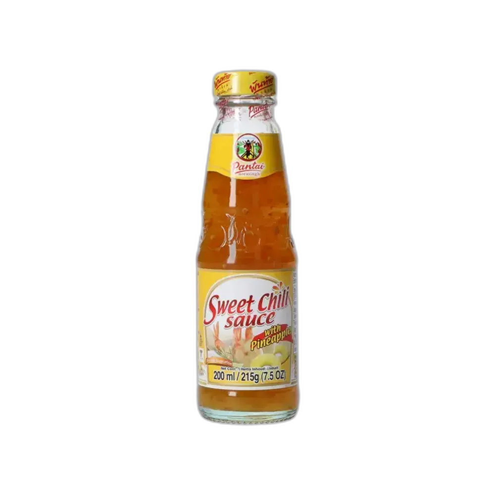 Pantai Zoete Chilisaus Ananas 200ML – Zoet en kruidig met ananas
