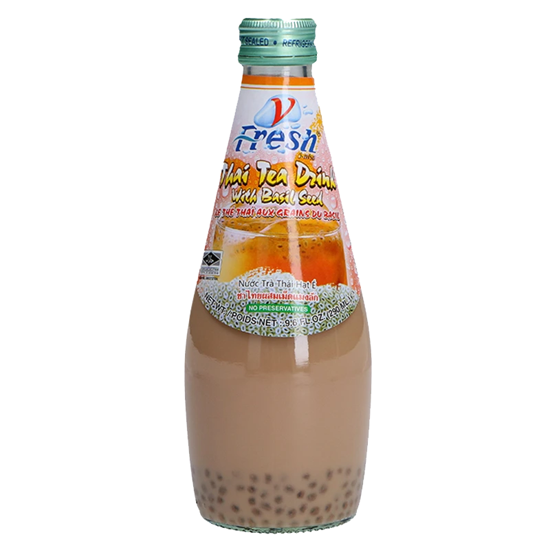 VFRESH Thaise thee met basilicumzaadjes 290ML