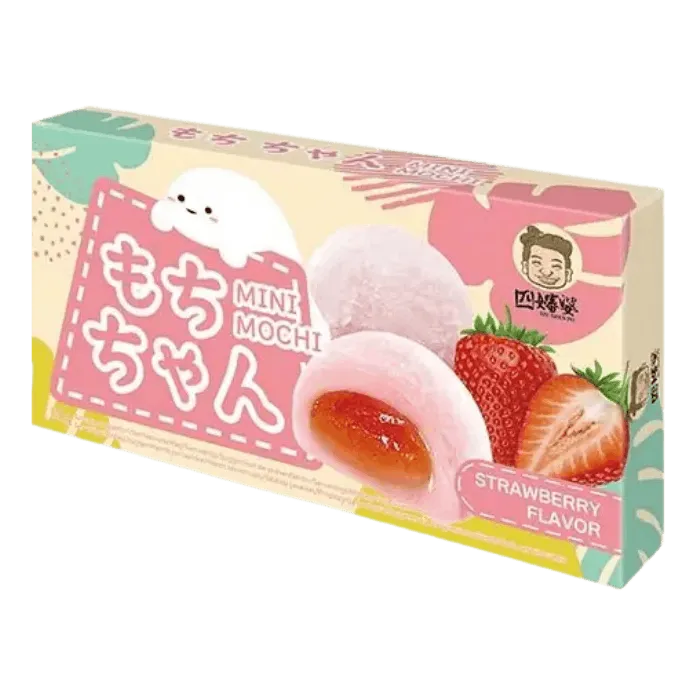 SZU SHEN PO Mini Mochi Erdbeer 80G