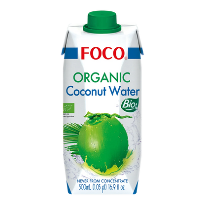 FOCO Bio Kokoswasser Kokonusssaft 500ml
