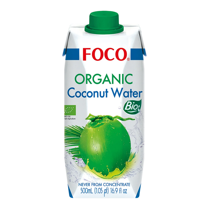 FOCO biologisch kokoswater kokossap 500ml