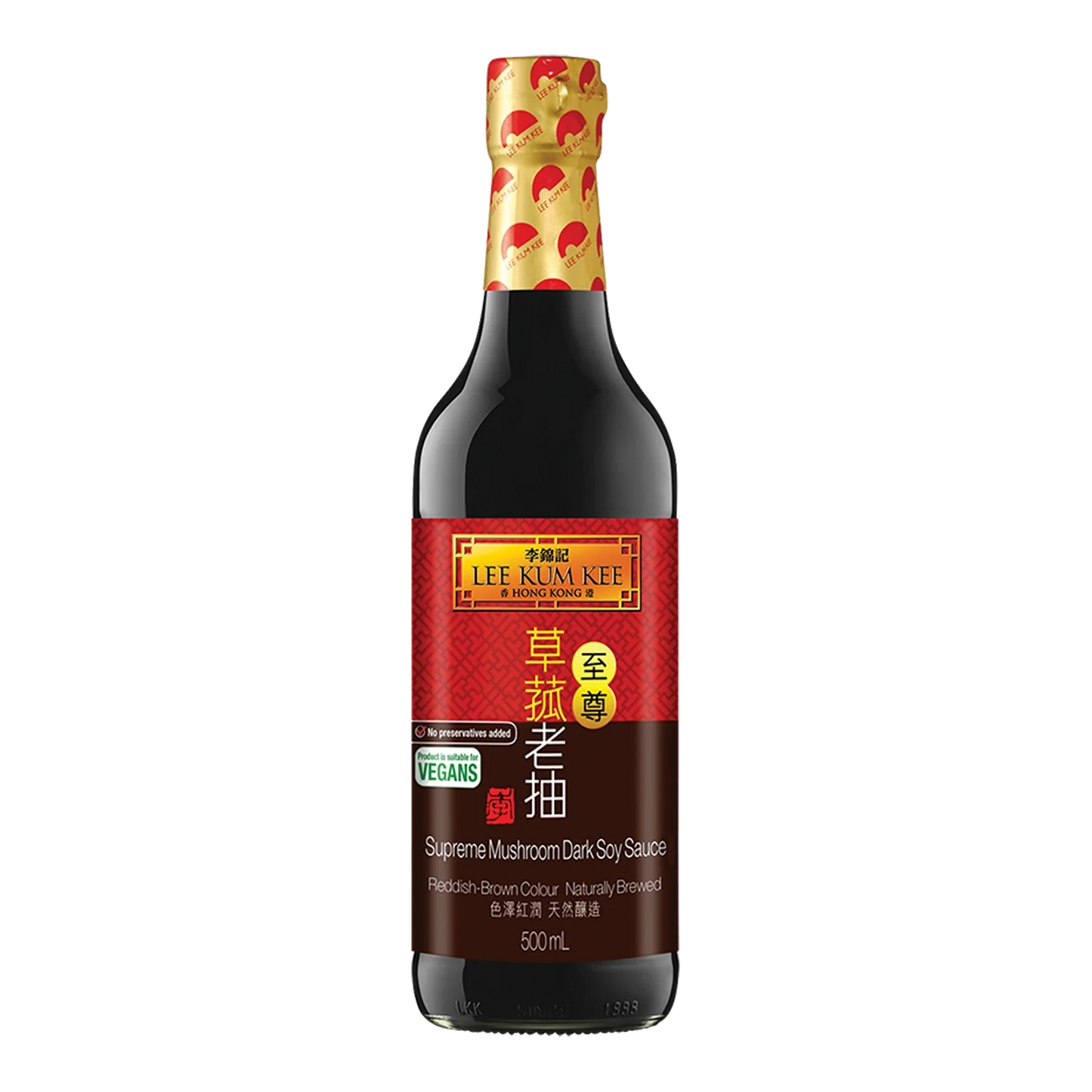 LKK Supreme Paddestoel Donkere Sojasaus 500ML