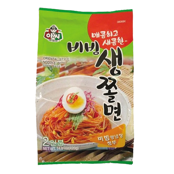 ASSI Bibim Jjolmyeon Pittige Koude Noedels 420G