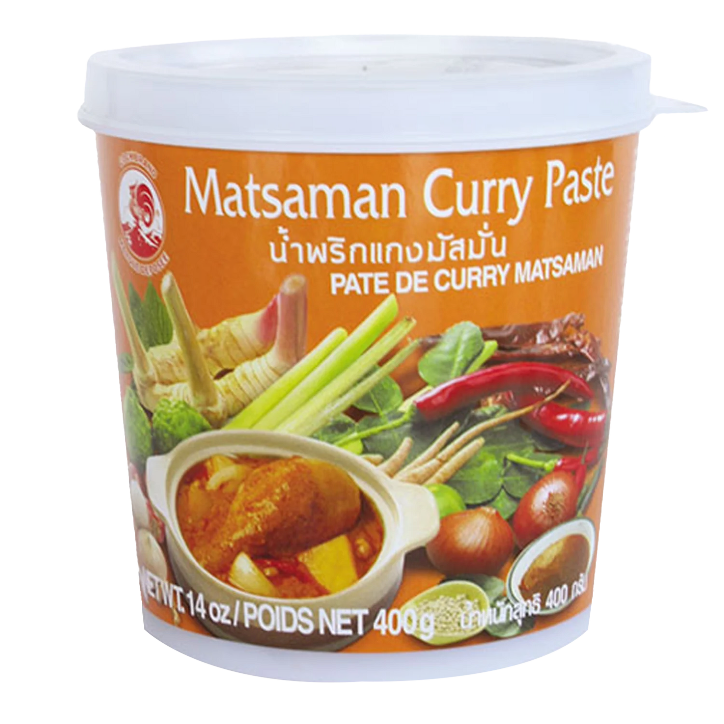 COCK MERK Massaman Currypasta 400G
