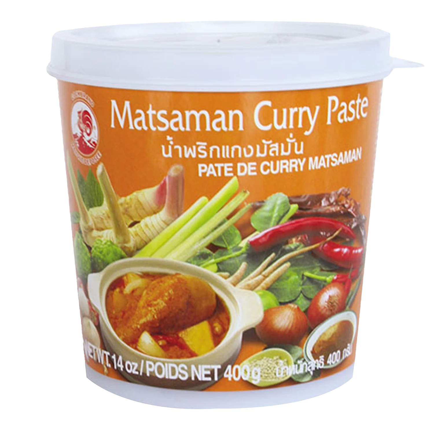 COCK BRAND Massaman Curry Paste 400G