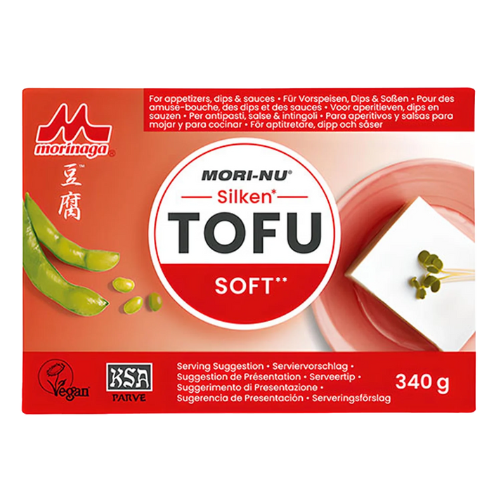 MORINAGA Mori-Nu 340G Zijden Tofu Zacht/Zacht