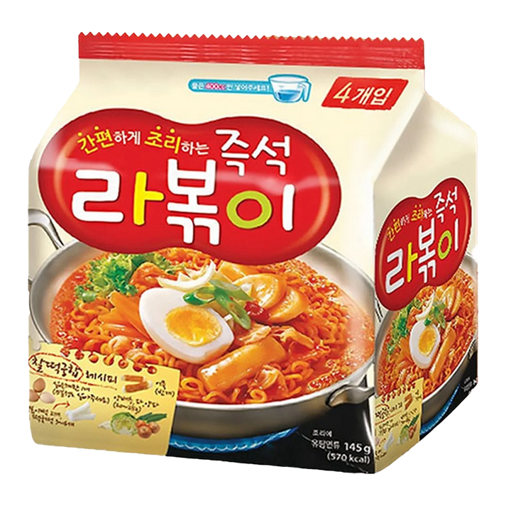 PALDO Ramen Rabokki grote tas 4x145G