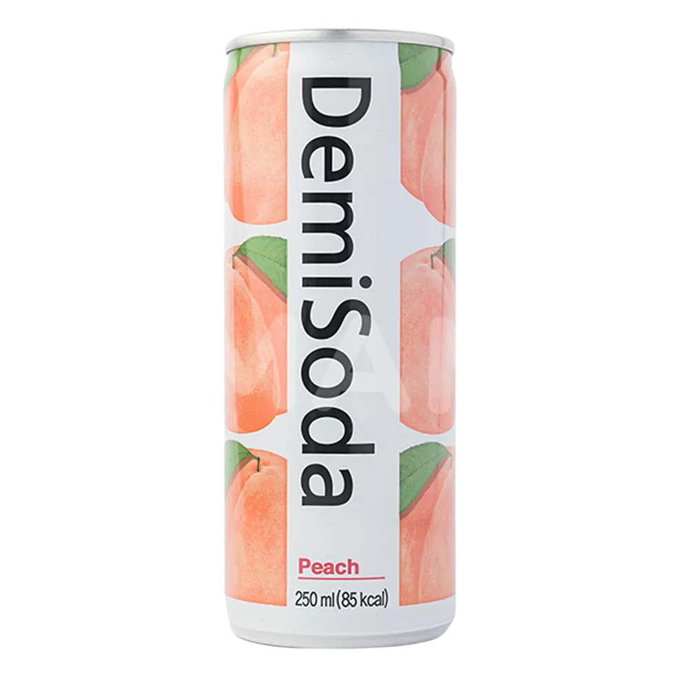 KR DEMISODA Peach Flavour 250ML