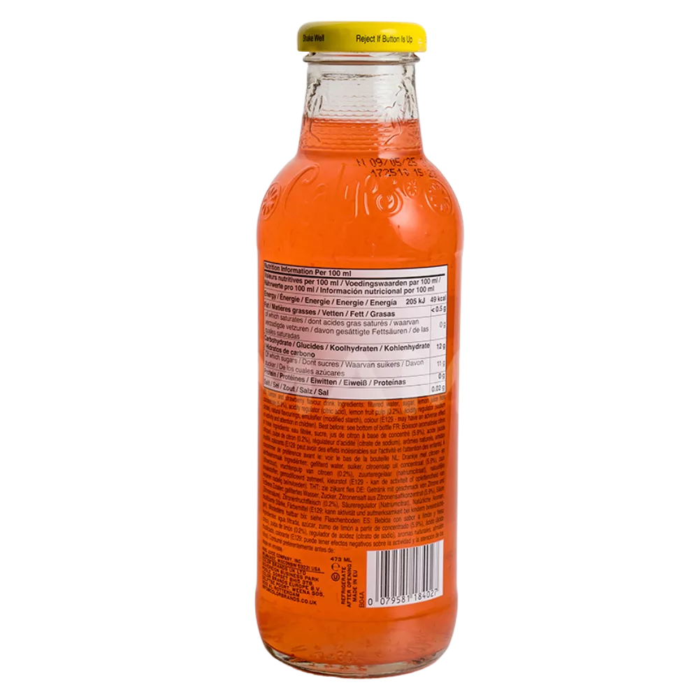 CALYPSO Limonade Aardbei 473ML