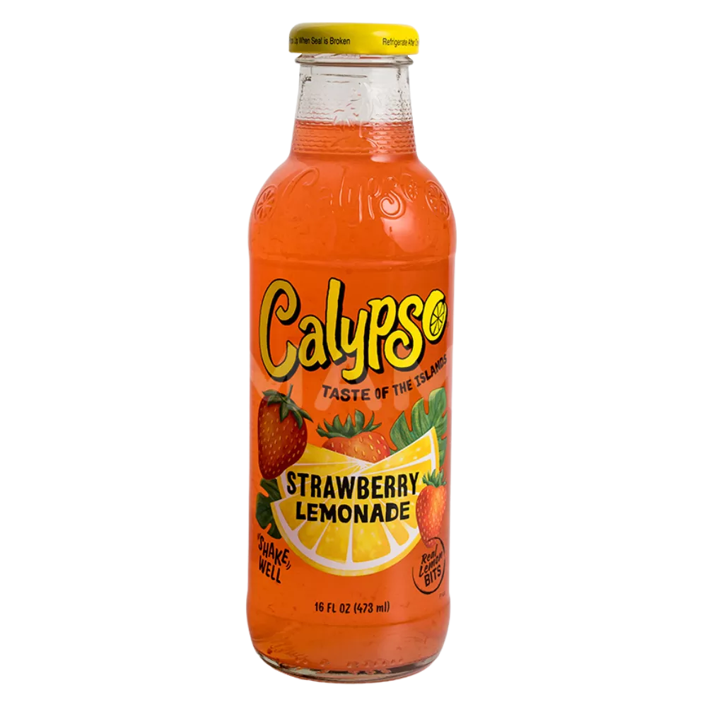 CALYPSO Limonade Aardbei 473ML