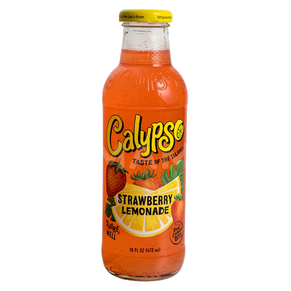 CALYPSO Limonade Aardbei 473ML
