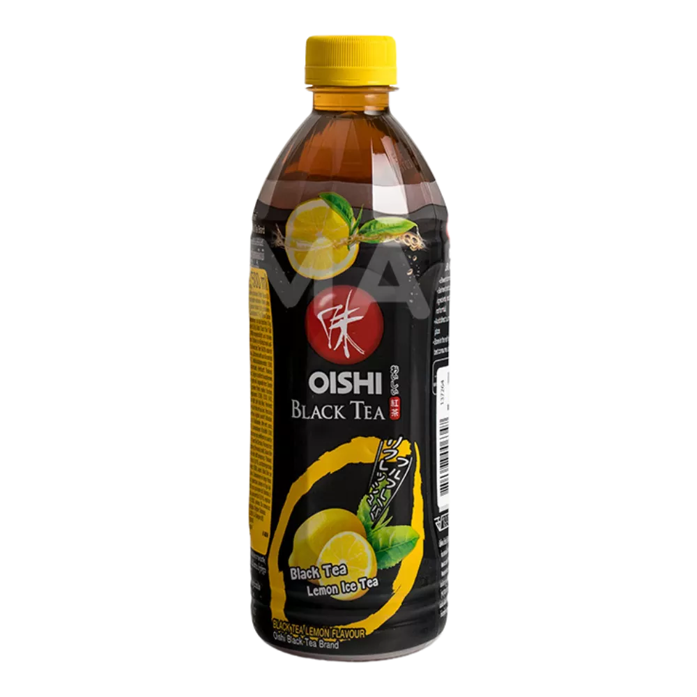 OISHI ijstheedrank zwarte thee + citroen 500ML