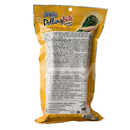SELECO Rolling Bite Zeewier Snackrijst 27,2G