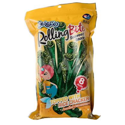 SELECO Rolling Bite Zeewier Snackrijst 27,2G