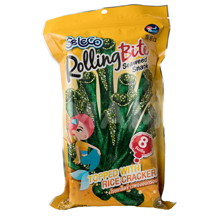 SELECO Rolling Bite Zeewier Snackrijst 27,2G