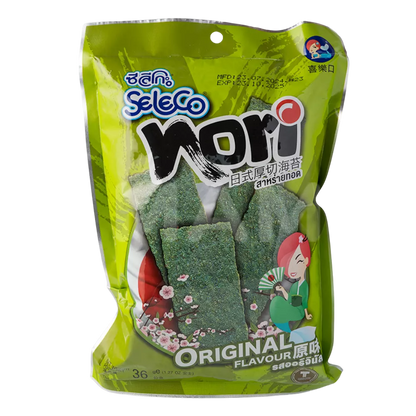 SELECO Nori Origineel Zeewiersnack 36G