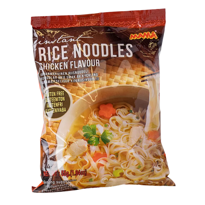 MAMA Instant Rijstnoedels Kip Pk 55G