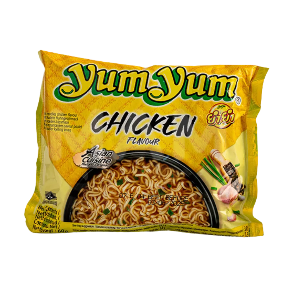 YUM YUM Instant Noedels Kip Pk 60G
