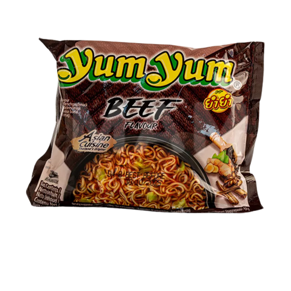 YUM YUM Instant Noedels Rundvlees Pk 60g