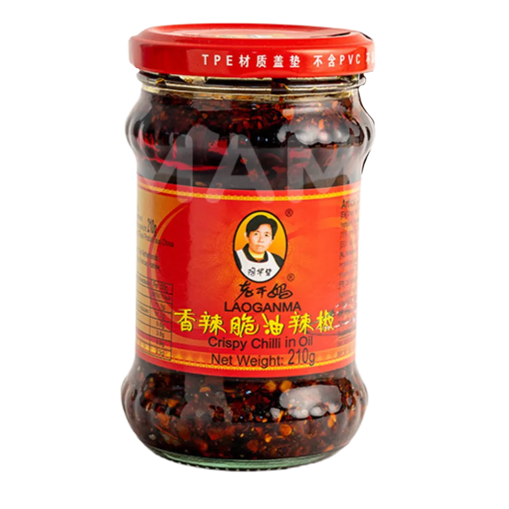 LGM Krokante Chili-olie 210G