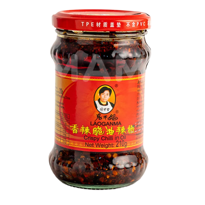 LGM Krokante Chili-olie 210G