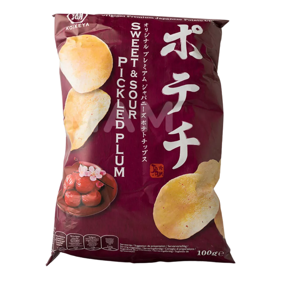 KOIKEYA Aardappelchips Gezouten Pruim 100G