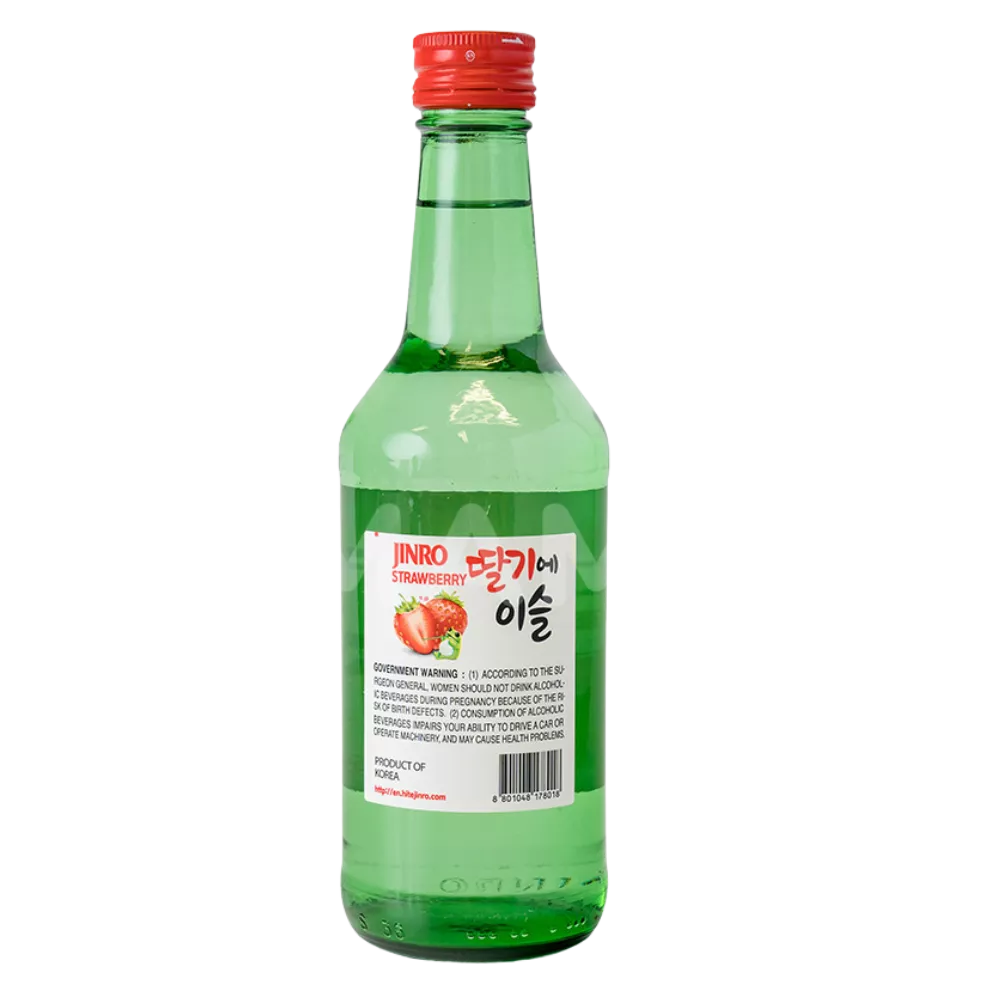 JINRO Soju Aardbei 360ML