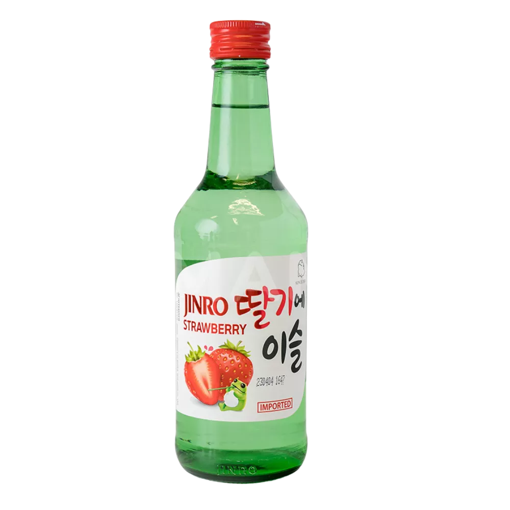 JINRO Soju Aardbei 360ML