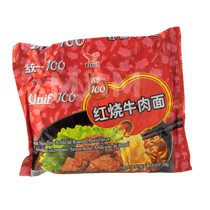 UNIF Instantnoedels Geroosterd Rundvlees 108G