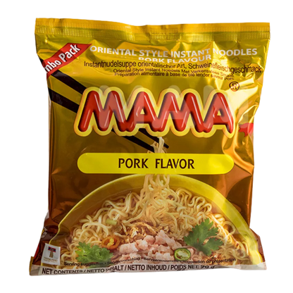MAMA Instant Noedels Varkensvlees Pk 90G