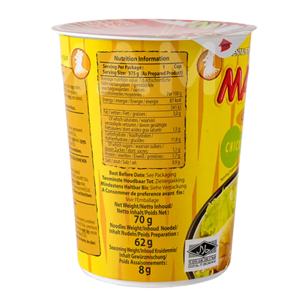 MAMA Instant Nudeln Chicken Cup 70G