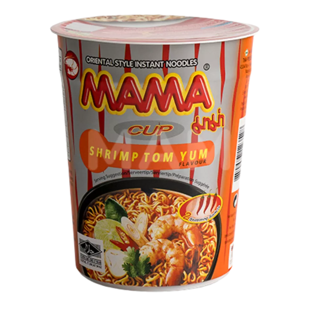 MAMA Instant Noedels Garnalen Tom Yum Cup 70G