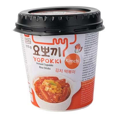 YOPOKKI Rijstwafelbeker Kimchi 115G