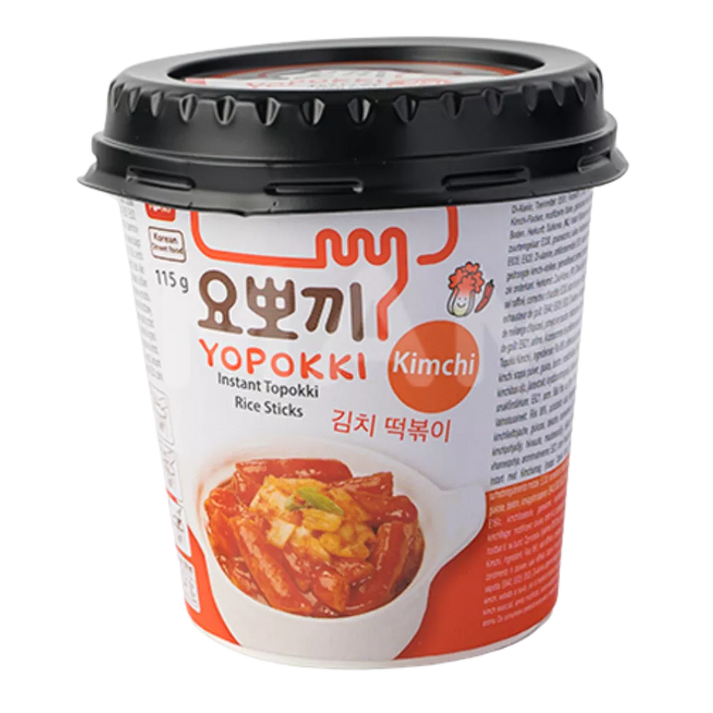 YOPOKKI Rijstwafelbeker Kimchi 115G